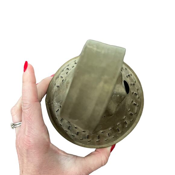 Antique Punched Tin Candle Lantern Primitive Colonial Rustic Paul Revere READ - Picture 7 of 16